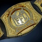 FANTASY FOOTBALL CUSTOM  24K GOLD Championship Belt