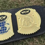 WCW WORLD HEAVYWEIGHT Brass 24k Gold Championship Belt