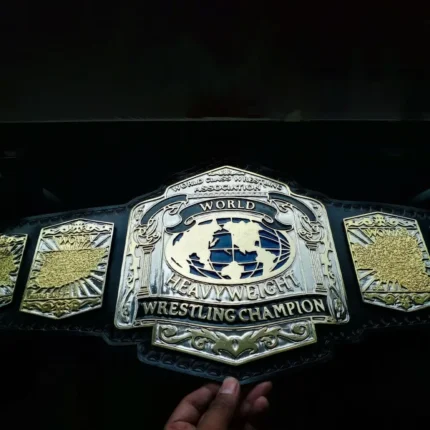 WCWA WORLD CLASS HEAVYWEIGHT Zinc Championship Belt